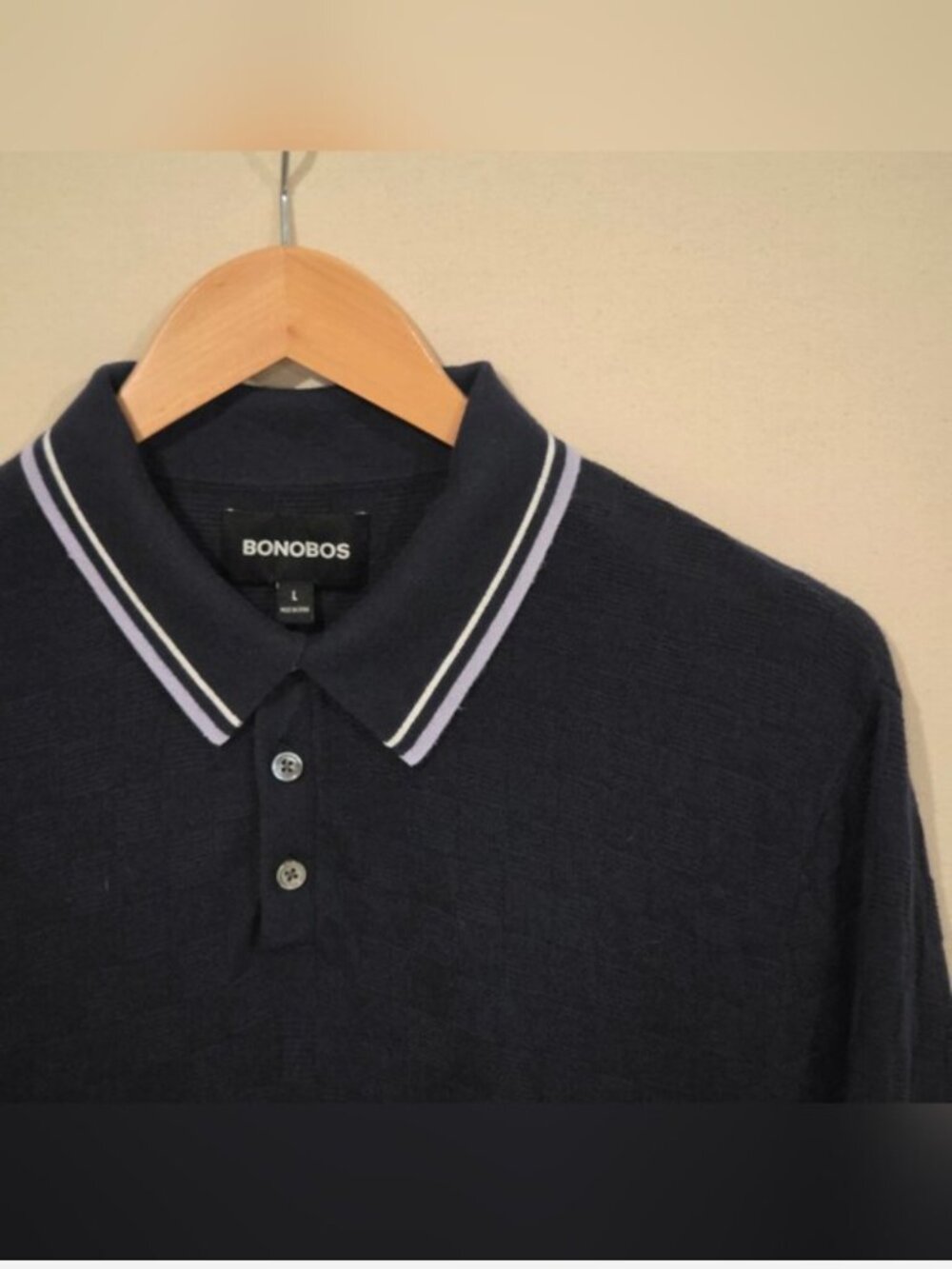 Bonobos Knit Sweater Polo L